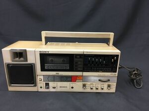 0401-212MK⑨6008 ラジカセ 通電◯　SONY　ソニー　CFS-7000　FM/AM　STEREO　CASETTE-CORDER　レトロ