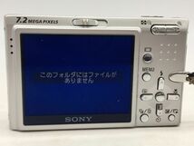 0401-508MK?5989 RP コンパクトデジタルカメラ　デジカメ　通電◯　SONY　ソニー　Cyber-shot　サイバーショット　DSC-T10　充電器　ケース_画像6