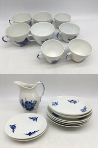 0401-209MK?5996 食器　ティーカップ&ソーサー セット　ロイヤルコペンハーゲン　ROYAL COPENHAGEN　まとめ