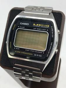 0303-520MK?5952 腕時計 動作不明 CASIO カシオ UC-50W / UNIVERSAL CALENDAR ALARM CHRONOGRAPH アラーム クロノグラフ W-R-50