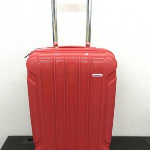 0304-111T⑨6016 スーツケース SUNCO サンコー SIPP-49 TSA002 赤 レッド TSAロック  内柄 サイズ写真掲載の画像1