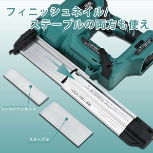 Womkuyta 電動タッカー 充電式 タッカー 強力 釘打ち機 充電式 ピンタッカ マキタ互換 18V BL1830 BL1860 など 新制度対応領収証可の画像5