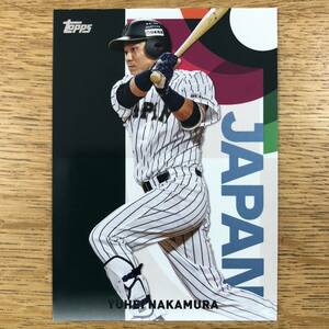 【WBC-9 Yuhei Nakamura 中村悠平 東京ヤクルトスワローズ】2023 Topps MLB Baseball JAPAN SPECIAL EDITION/World Baseball Classic WBC