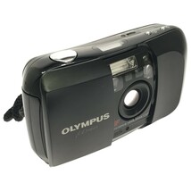 【完動品】OLYMPUS μ [mju:] 35mm F3.5 オリンパス ミュー 初代 ブラック コンパクトフィルムカメラ 広角単焦点レンズ 人気機種 C3938_画像2