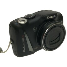 【動作美品】Canon PowerShot SX150 IS PC1677 BLACK 単三電池仕様 1410万画素 光学12倍 手ぶれ補正 デジカメ 元箱 SDカード4GB付 C3936_画像3