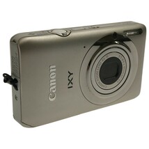 【動作美品】Canon IXY 210F シルバー 5.0-20.0mm F2.8-5.9 1210万画素 光学4倍ズーム 手ぶれ補正 SDカード4GB バッテリー 充電器付 C3949_画像3