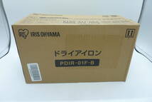 1-400023 アイリスオーヤマ ドライアイロン コード付 ブラック PDIR-01F-B 2023年製【PSEマークあり】 KY-1_画像1