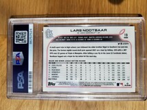 2022 Topps Chrome Pink Refractor RC Lars Nootbaar ヌートバー ルーキー WBC PSA9_画像2