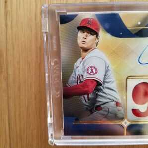 大谷翔平 2023 Topps Luminaris masters of the mound Patch Autograph Shohei Ohtani 11/15 大谷 サイン パッチ 15枚限定の画像3