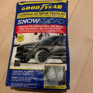 スノーソックス (布製タイヤチェーン) GOOD YEAR SNOW & ROAD オートセンター機能搭載 スーパーL