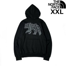 1円～!売切!【正規新品】THE NORTH FACE◆TNF BEAR PULLOVER HOODIE パーカー US限定 2023最新 ベアー グラフィック(XXL)黒 181130-33_画像3