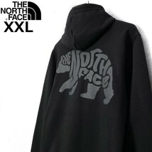 1円～!売切!【正規新品】THE NORTH FACE◆TNF BEAR PULLOVER HOODIE パーカー US限定 2023最新 ベアー グラフィック(XXL)黒 181130-33_画像2