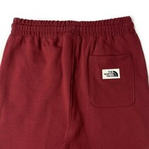 1円～!売切!【正規新品】THE NORTH FACE◆HERITAGE PATCH JOGGERS ジョガーパンツ スウェット US限定 ロゴパッチ 裏起毛(M)赤 190110-25_画像8