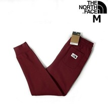 1円～!売切!【正規新品】THE NORTH FACE◆HERITAGE PATCH JOGGERS ジョガーパンツ スウェット US限定 ロゴパッチ 裏起毛(M)赤 190110-25_画像2