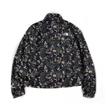 1円～!売切!【正規新品】THE NORTH FACE◆W HYDRENALINE PULLOVER ウインドパーカー US限定 速乾 軽量 等高線(XL)黒 花柄 総柄 180915-15_画像8