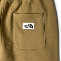 1円～!売切!【正規新品】THE NORTH FACE◆HERITAGE PATCH JOGGERS ジョガーパンツ US限定 ロゴパッチ 裏起毛(L)茶 ベージュ 190110-25_画像10