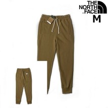 1円～!売切!【正規新品】THE NORTH FACE◆HERITAGE PATCH JOGGERS ジョガーパンツ US限定 ロゴパッチ 裏起毛(M)茶 ベージュ 190110-25_画像3