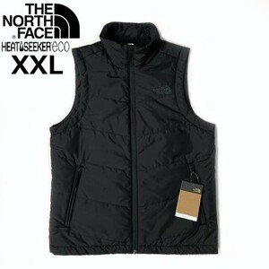 1円～!売切!【正規新品】THE NORTH FACE JUNCTION INSULATED VEST 中綿 ベスト ジャンクション US限定 軽量 ロゴ ダウン(XXL)黒 190122-45