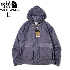 1円～!売切!【正規新品】THE NORTH FACE◆HERITAGE WIND JACKET フルジップ ウィンド パーカー US限定 ナイロン 防風 撥水(L)紫② 180915-5