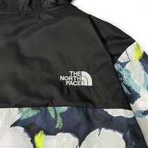 1円～!売切!【正規新品】THE NORTH FACE◆PRINTED CYCLONE JACKET 3 ウインドパーカー US限定 ロゴ刺繍 軽量 撥水(L)紺 総柄 180915-5_画像9