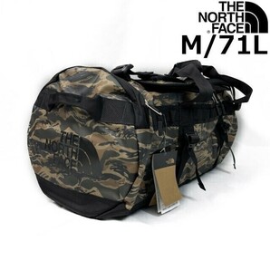 1円～!売切!【正規新品】THE NORTH FACE◆BASE CAMP DUFFEL ボストンバック リュック バックパック US限定 旅行(M/71L)緑 迷彩 180626-65の画像2