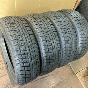 スタッドレス185/60R15 4本／ヨコハマ iG60 2021年 6分,7分 送料込9200円〜 A4348-12