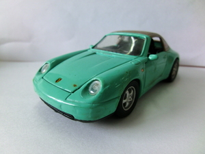  minicar 1/36welly Welly Porsche porsche 911 carrera cabriolet Carrera cabriolet green 