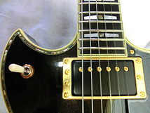 3　エレキギター　YAMAHA ヤマハ SG3000 CUSTOM　Black Metallic　ブラック　メタリック　ケース付_画像5