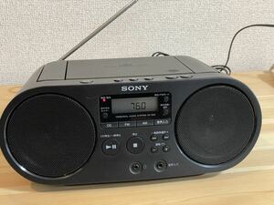 ●SONY パーソナルオーディオシステム CDラジカセ　ZS-S40 ラジオOK ジャンク●