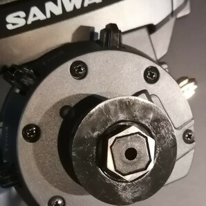 サンワ　SANWA プロポ 用　ノーマルホイール取付アダプター　ステンレス