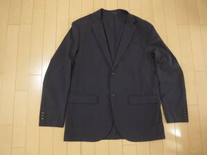 ユニクロ　UNIQLO感動ジャケット　ネイビーXL【USED】