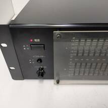 985 panasonic SH-GE505Z パナソニック RAMSA グラフィックイコライザー アクリルカバー付き STEREO GRAPHIC EQUALIZER 日本製 松下電器_画像4