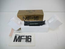 65 Nikon DATABACK MF-16 FE2/FM2用 ニコン データバック 箱/取説付_画像1