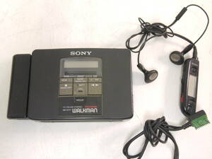 81 SONY RECORDING WALKMAN WM-GX707 TV/FM/AM STEREO ラジオカセットレコーダー カセットプレーヤー ウォークマン リモコン付