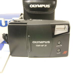157 美品 OLYMPUS TRIP AF 31 DX OLYMPUS LENS 34mm 1:5.6 オリンパス フィルムカメラ 箱/取説付の画像2