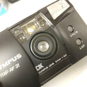 157 美品 OLYMPUS TRIP AF 31 DX OLYMPUS LENS 34mm 1:5.6 オリンパス フィルムカメラ 箱/取説付の画像4