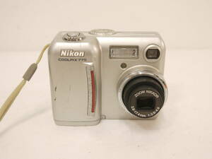 227 Nikon COOLPIX 775 ZOOM NIKKOR 5.8-17.4mm 1:2.8-4.9 ニコン クールピクス デジカメ デジタルカメラ 電池式