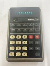 263 CASIO 電子式卓上計算機 2台 AL-10/fx-10 電卓 関数電卓_画像3