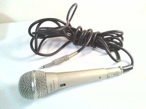  retro *Technics Technics electrodynamic microphone RP-V357 imp.400Ω made in Japan * not yet verification! Junk 