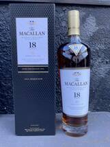 送料無料　THE MACALLAN SHERRY OAK CASK 18YEARS OLD 2023RELEASE ザ　マッカラン　シェリーオークカスク18年　2023リリース _画像2