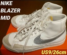 【US9 26cm】NIKE BLAZER MID ナイキ ブレーザー ミッド_画像1