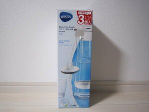 未使用 ブリタ BRITA カラフェ型 浄水器 1.3L フィル＆サーブ カートリッジ3個付き