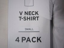 未使用！Levis リーバイス メンズ Vネック Tシャツ 4枚組 Sサイズ Mens V-Neck T-Shirts 4pack 19771 コストコ_画像2