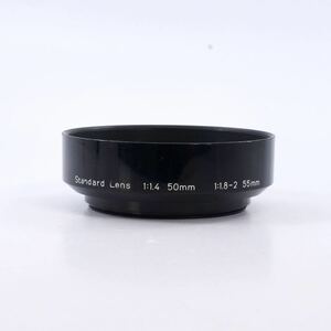 ペンタックス ASAHI OPT. 49φ standard lens 1:1.4 50mm 1:1.8-2 55mm メタルフード