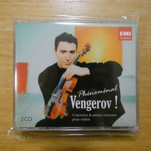 5099902647722;【3CD】Maxim Vengerov / PHENOMENAL VENGEROV!(5099902647722)