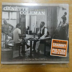 8436019586518;【未開封/CD】ORNETTE COLEMAN QUARTET / LIVE IN PARIS 1971　JR-651