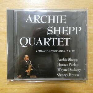 8711458037037;【CD】ARCHIE SHEPP QUARTET / I DIDN'T KNOW ABOUT YOU　CDSJP-370