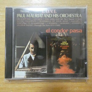 41092554;【CD】PAUL MAURIAT&HIS ORCHESTRA / EL CONDOR PASA&L.O.V.E.　CDLK-4437