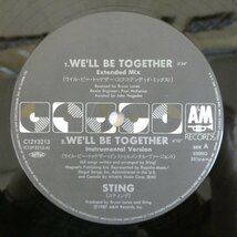 47050838;【帯付/12inch】Sting / We'll Be Together_画像3