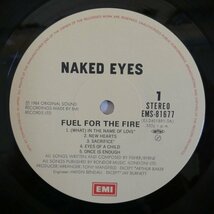 47050816;【国内盤】Naked Eyes / Fuel for the Fire_画像3